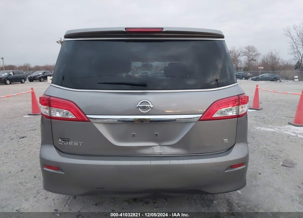 2012 NISSAN QUEST S VIN: JN8AE2KP6C9044956