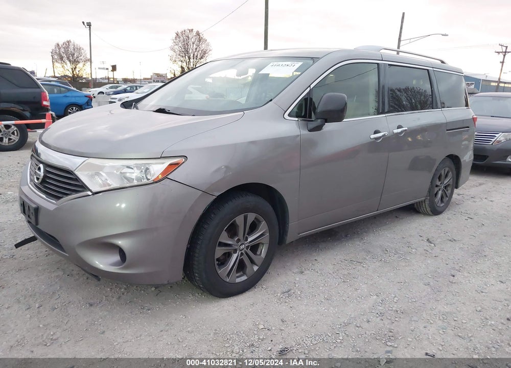 2012 NISSAN QUEST S VIN: JN8AE2KP6C9044956
