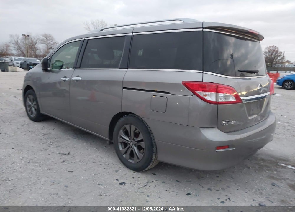 2012 NISSAN QUEST S VIN: JN8AE2KP6C9044956