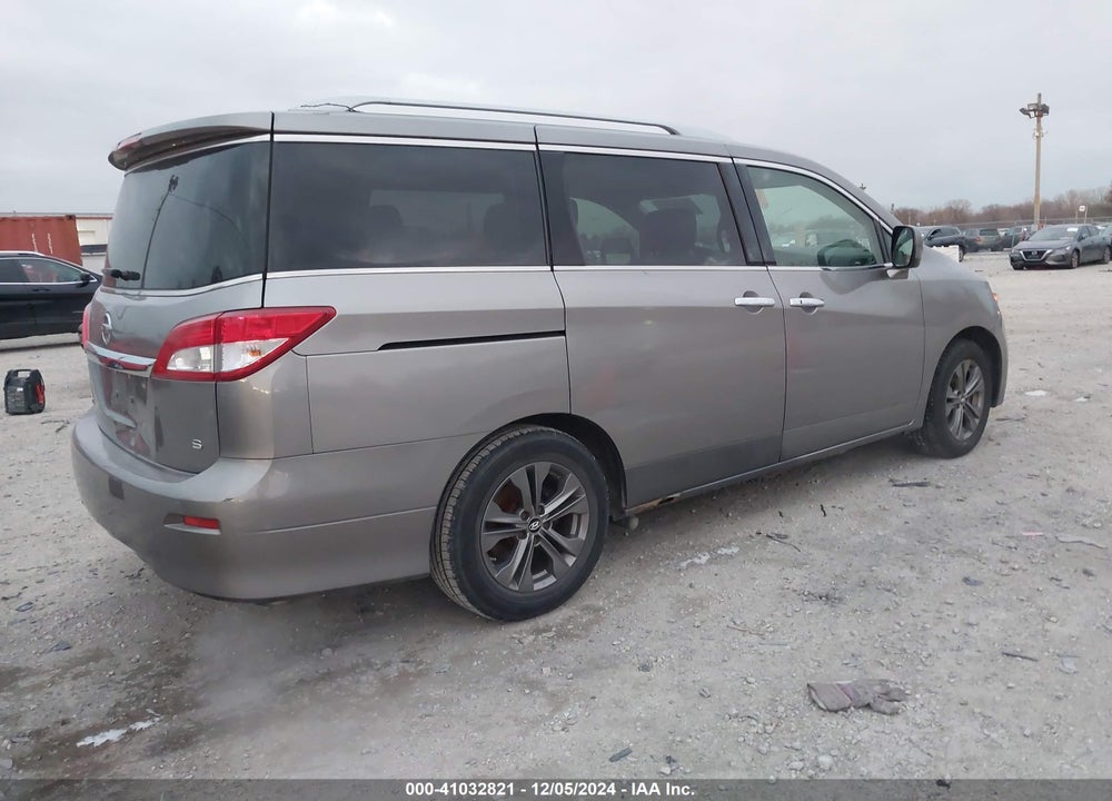 2012 NISSAN QUEST S VIN: JN8AE2KP6C9044956