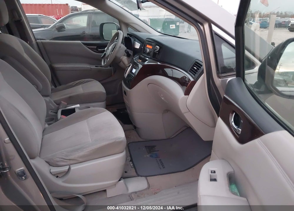 2012 NISSAN QUEST S VIN: JN8AE2KP6C9044956