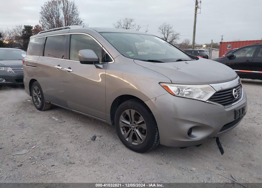 2012 NISSAN QUEST S VIN: JN8AE2KP6C9044956