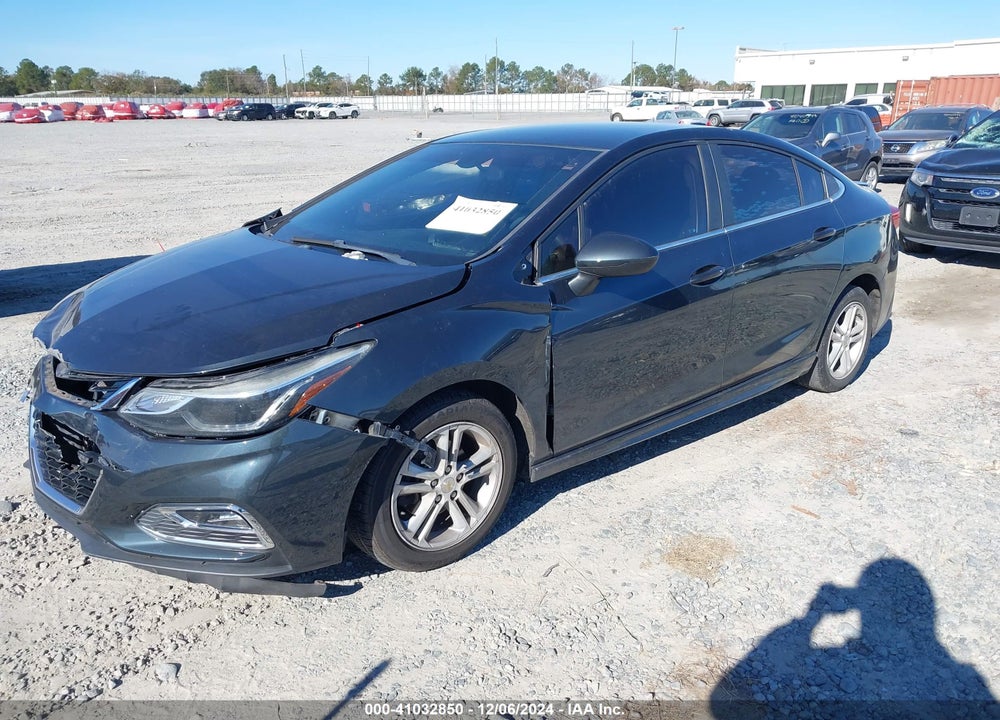 2017 CHEVROLET CRUZE LT AUTO VIN: 1G1BE5SM2H7183808