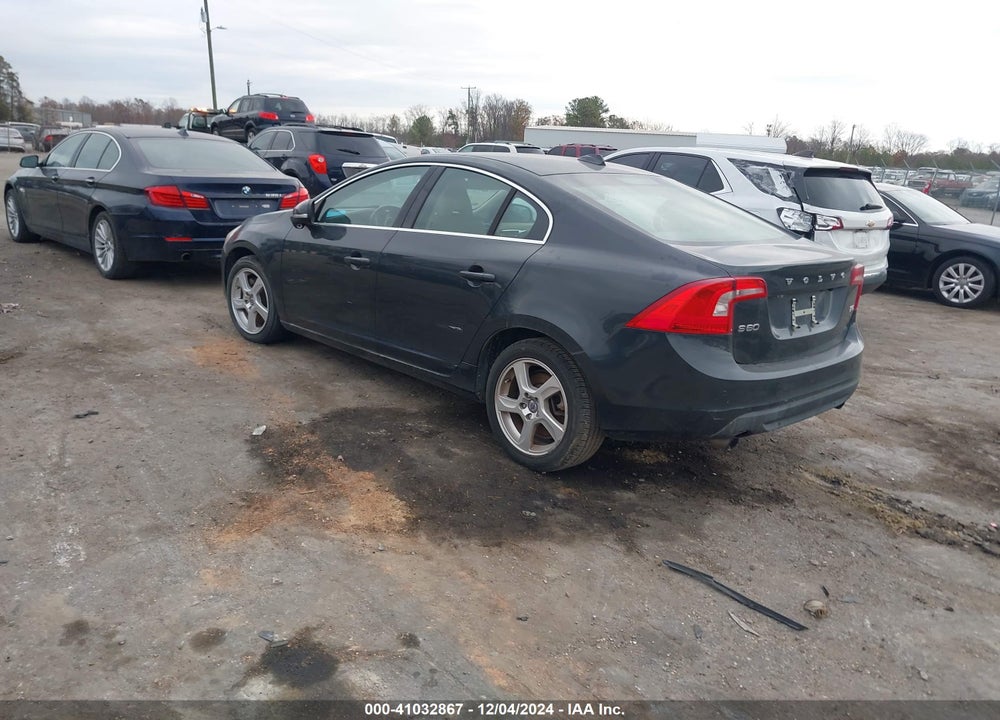 2012 VOLVO S60 T5 VIN: YV1622FS4C2023289