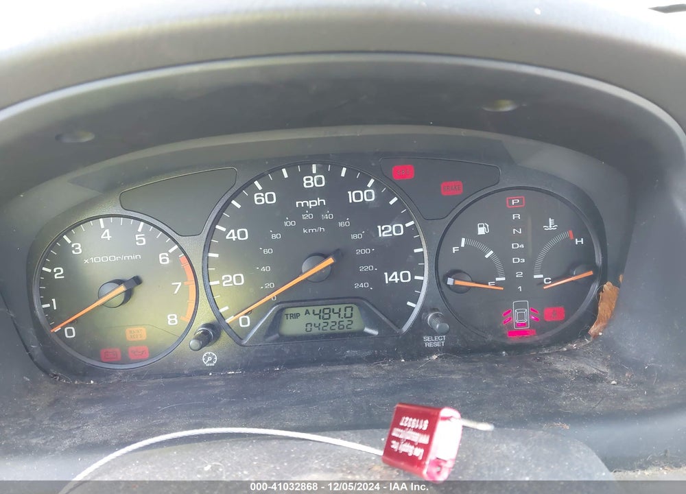 2002 HONDA ACCORD 2.3 SE VIN: 1HGCG56772A138417