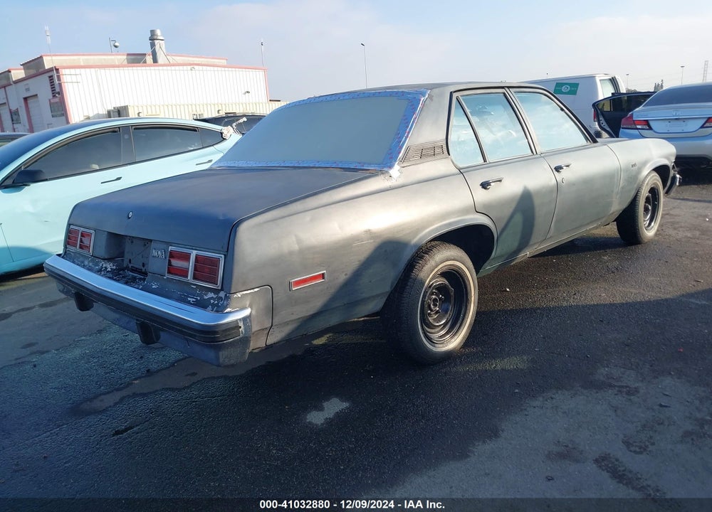 1974 CHEV NOVA VIN: 00001X69D6L120438