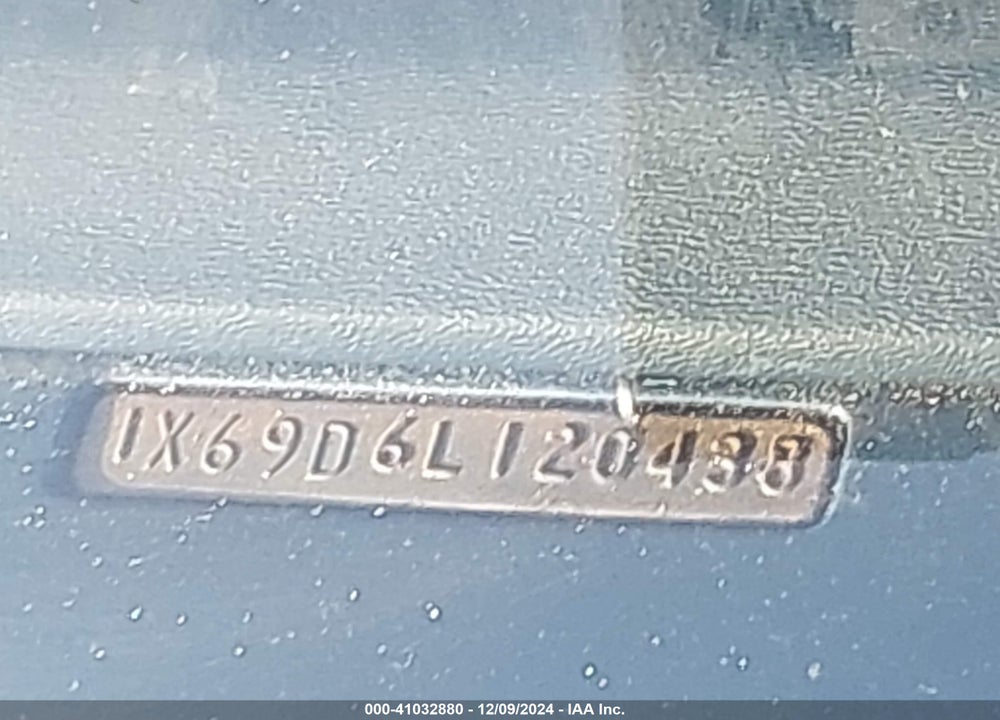 1974 CHEV NOVA VIN: 00001X69D6L120438