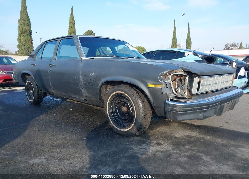 1974 CHEV NOVA VIN: 00001X69D6L120438