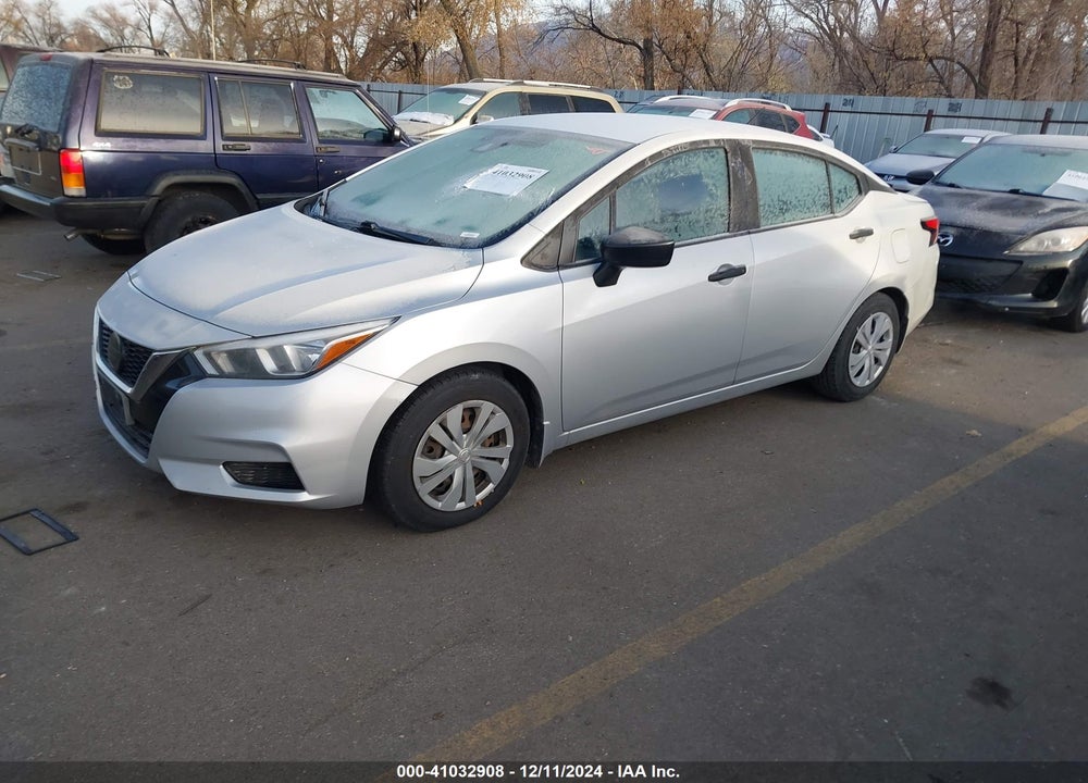 2020 NISSAN VERSA S XTRONIC CVT VIN: 3N1CN8DV5LL849005