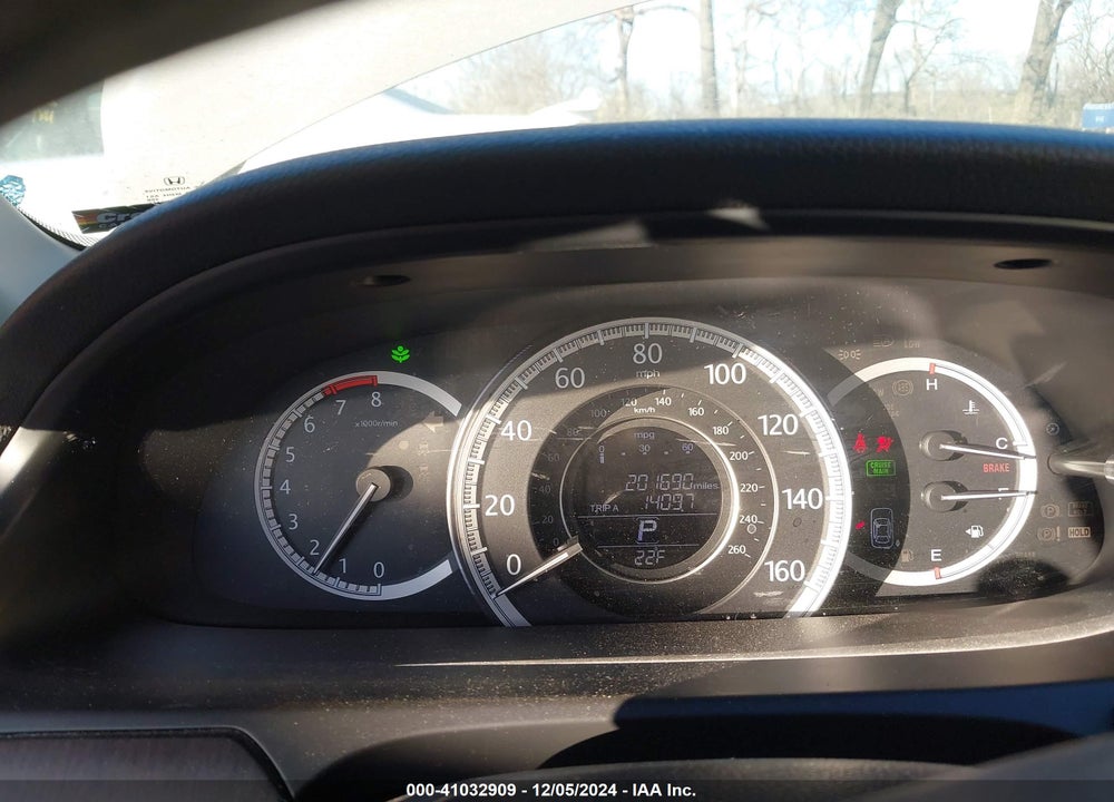 2013 HONDA ACCORD EX-L VIN: 1HGCR2F84DA238057