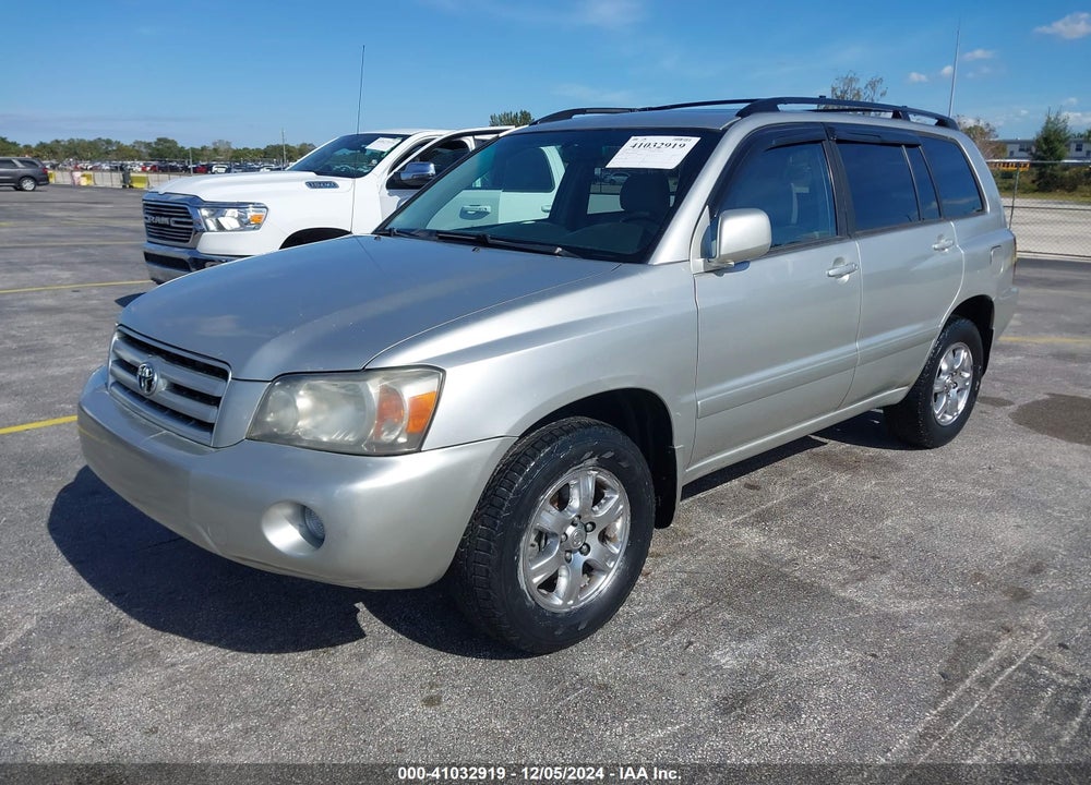 2006 TOYOTA HIGHLANDER V6 VIN: JTEEP21A960165781