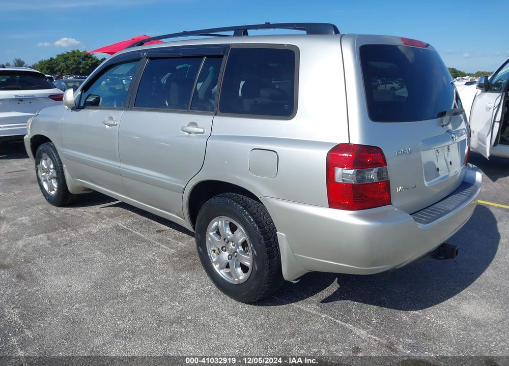 2006 TOYOTA HIGHLANDER V6 VIN: JTEEP21A960165781