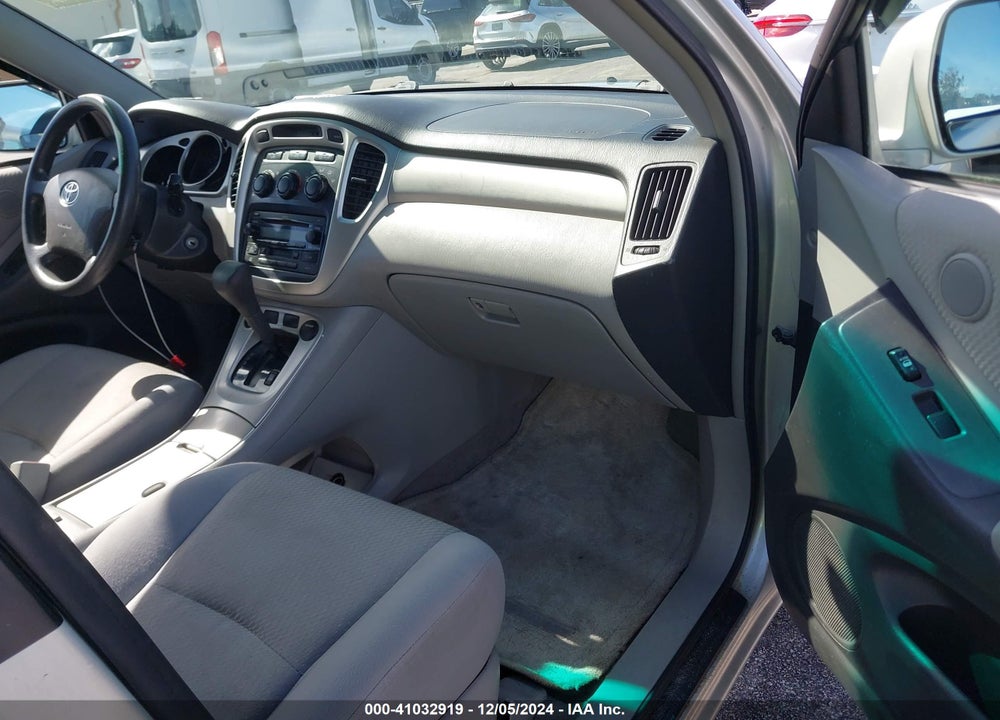 2006 TOYOTA HIGHLANDER V6 VIN: JTEEP21A960165781