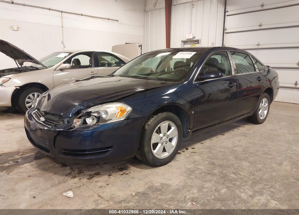 2008 CHEVROLET IMPALA LT VIN: 2G1WT58K889237737