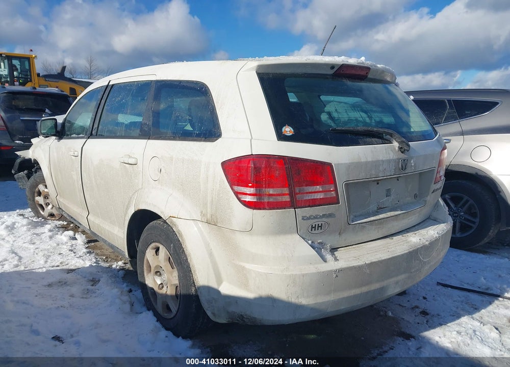 2009 DODGE JOURNEY SE VIN: 3D4GG47B09T590826