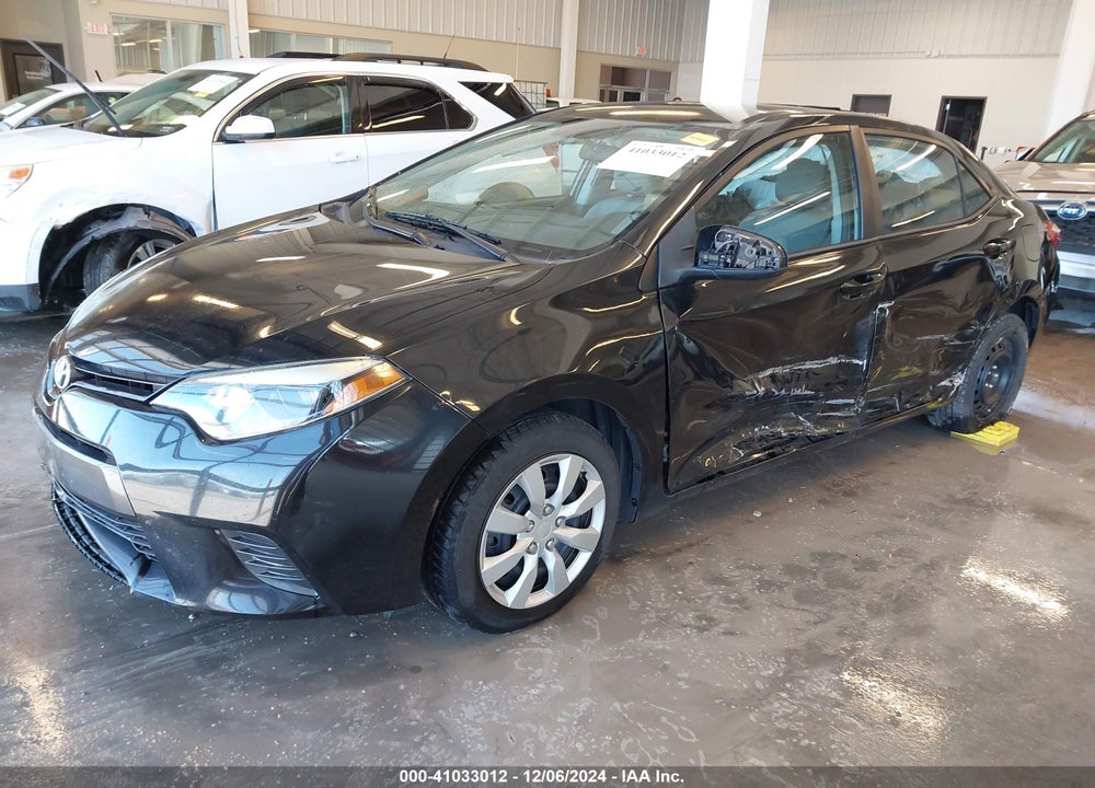 2016 TOYOTA COROLLA LE VIN: 5YFBURHE9GP508355