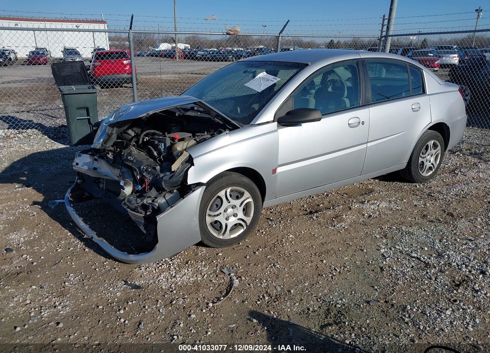 2004 SATURN ION 2 VIN: 1G8AJ52F44Z188405