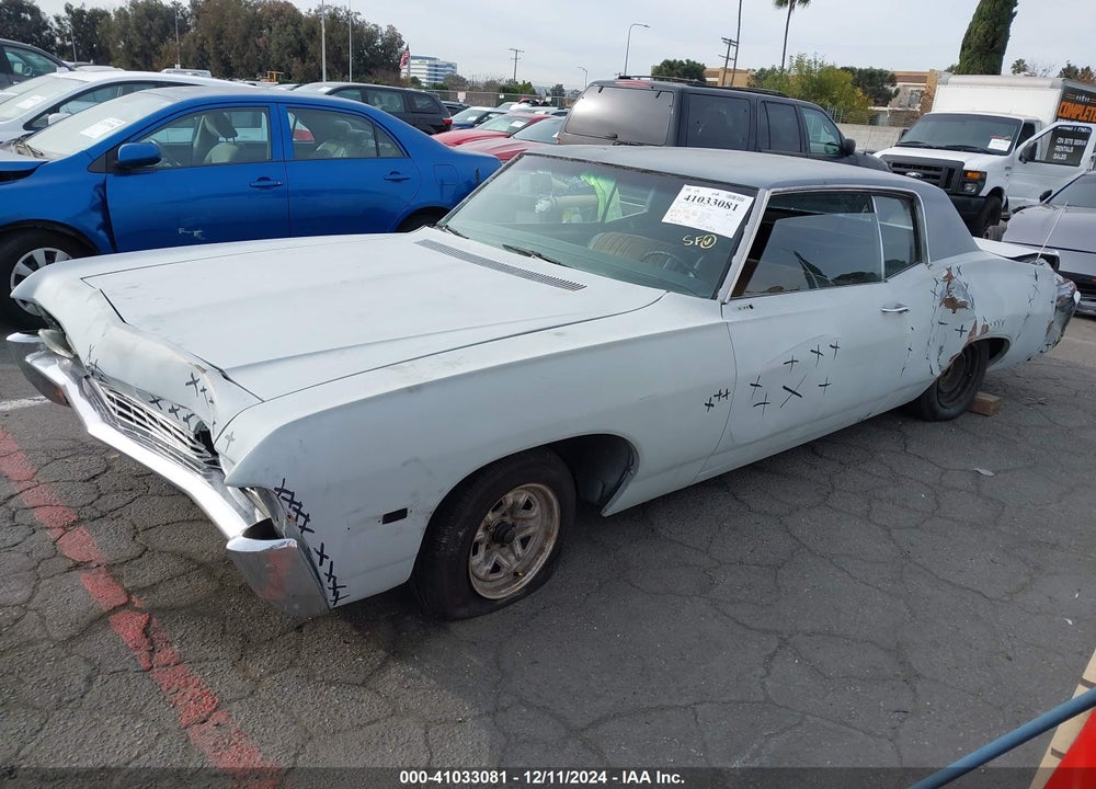 1968 CHEV IMPALA VIN: 164478F153779