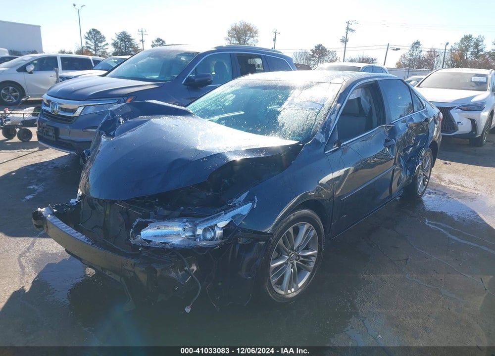 2016 TOYOTA CAMRY SE VIN: 4T1BF1FK1GU116828