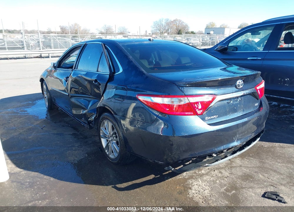 2016 TOYOTA CAMRY SE VIN: 4T1BF1FK1GU116828