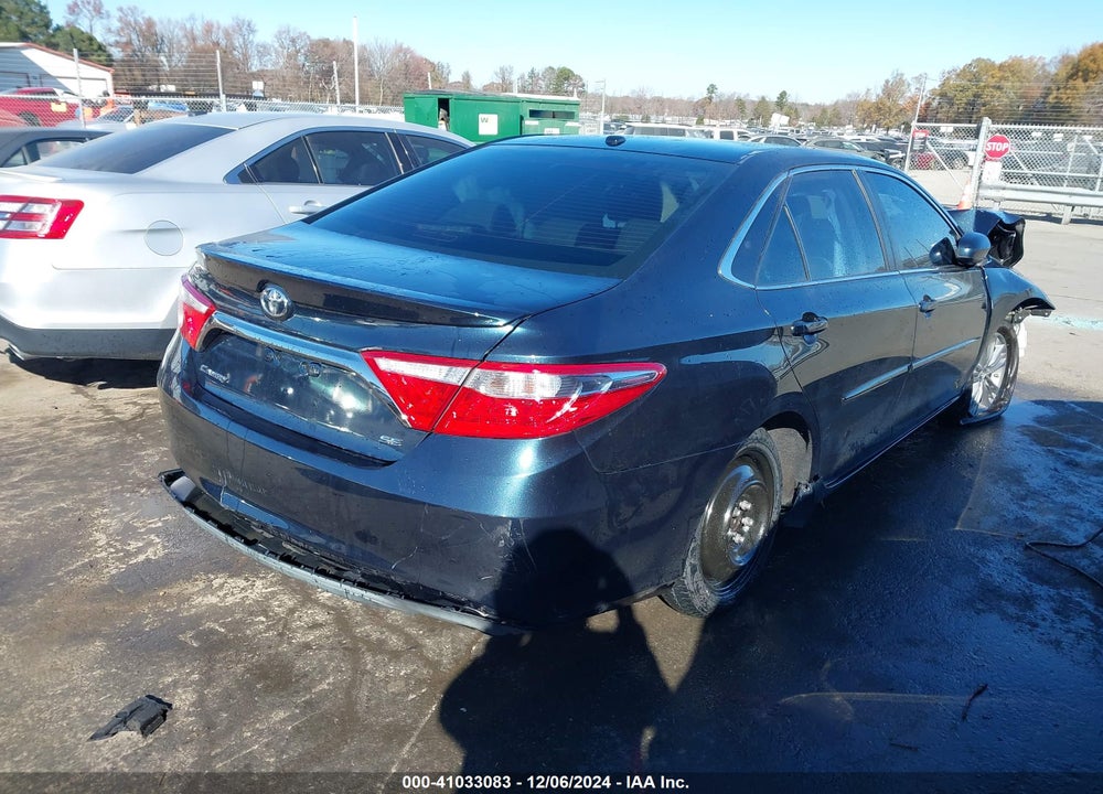 2016 TOYOTA CAMRY SE VIN: 4T1BF1FK1GU116828