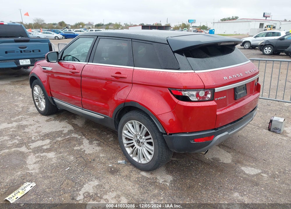 2013 LAND ROVER RANGE ROVER EVOQUE PURE VIN: SALVV2BG9DH808067