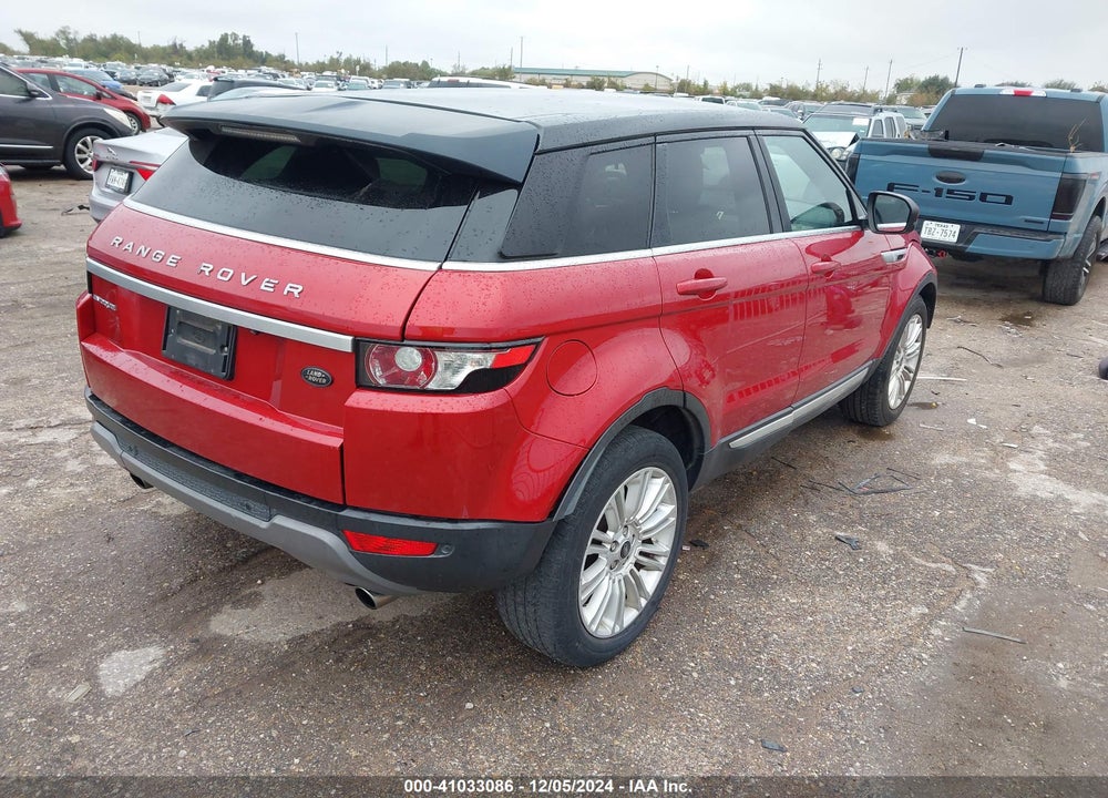 2013 LAND ROVER RANGE ROVER EVOQUE PURE VIN: SALVV2BG9DH808067