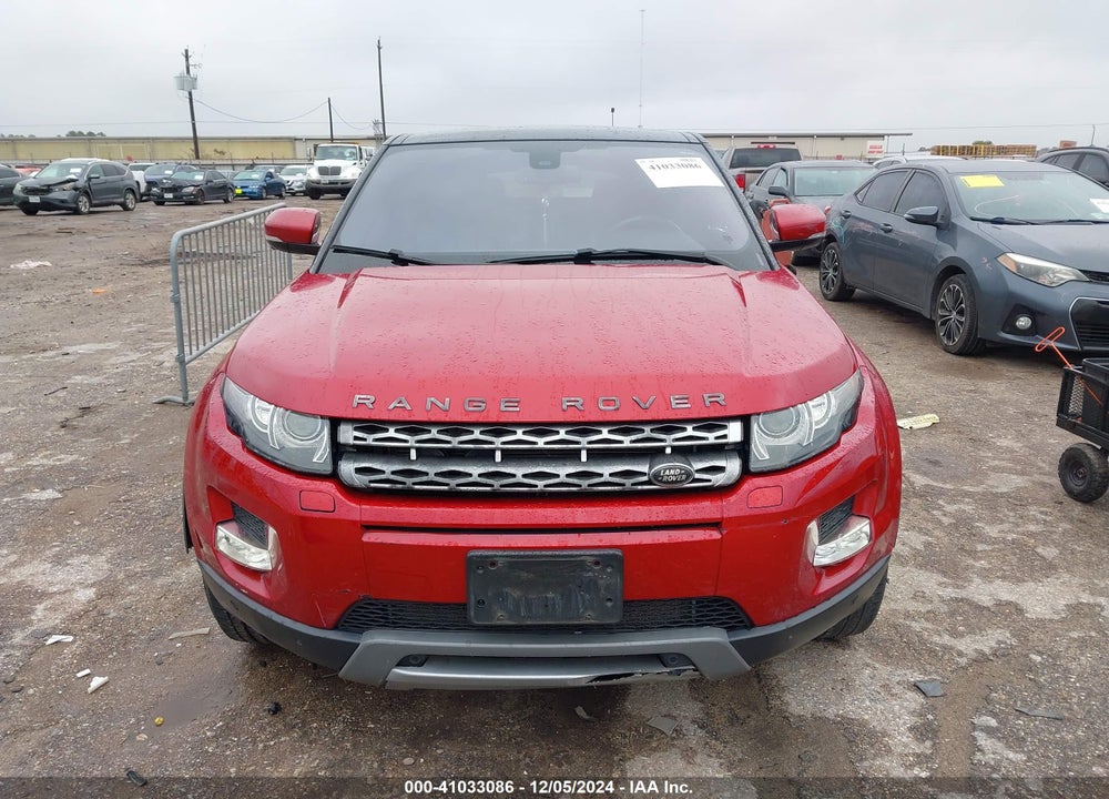 2013 LAND ROVER RANGE ROVER EVOQUE PURE VIN: SALVV2BG9DH808067