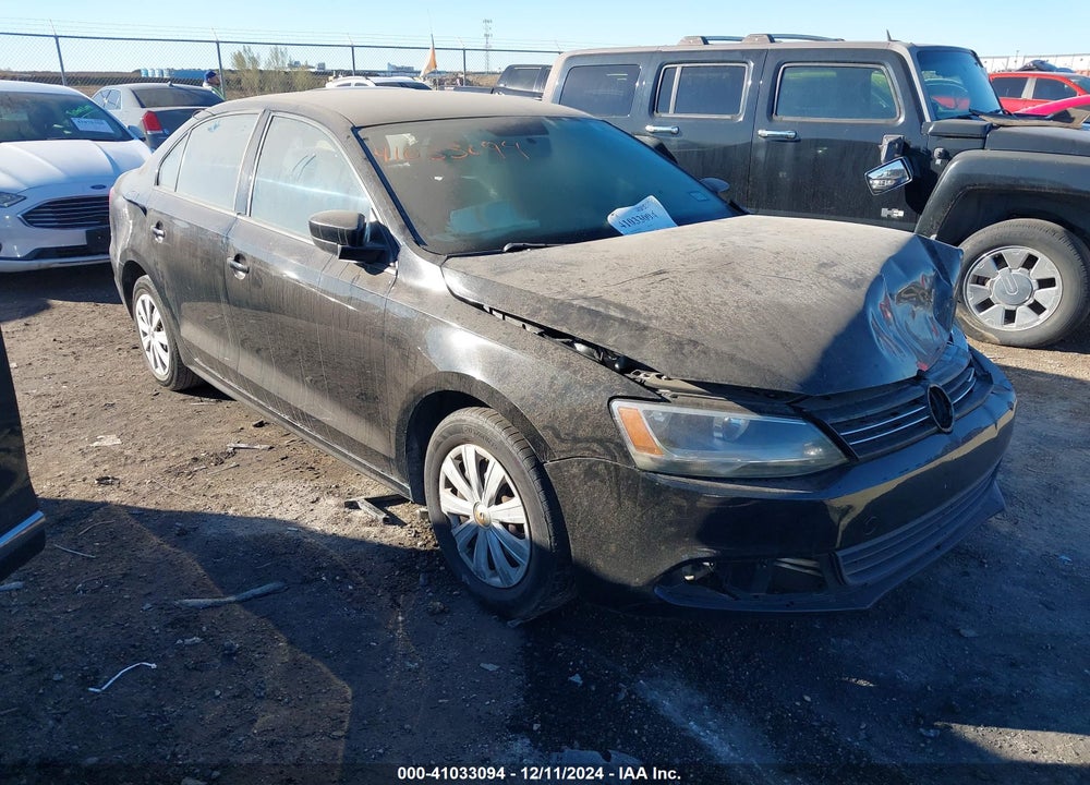 2013 VOLKSWAGEN JETTA 2.0L S VIN: 3VW2K7AJ4DM281089