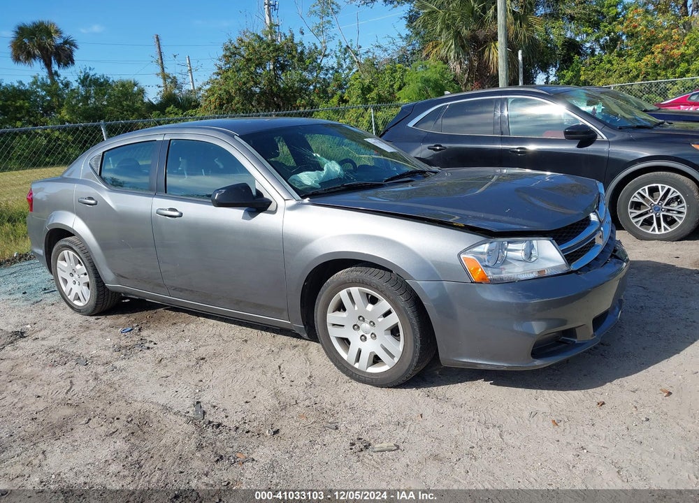 2012 DODGE AVENGER VIN: 1C3CDZAB8CN115060