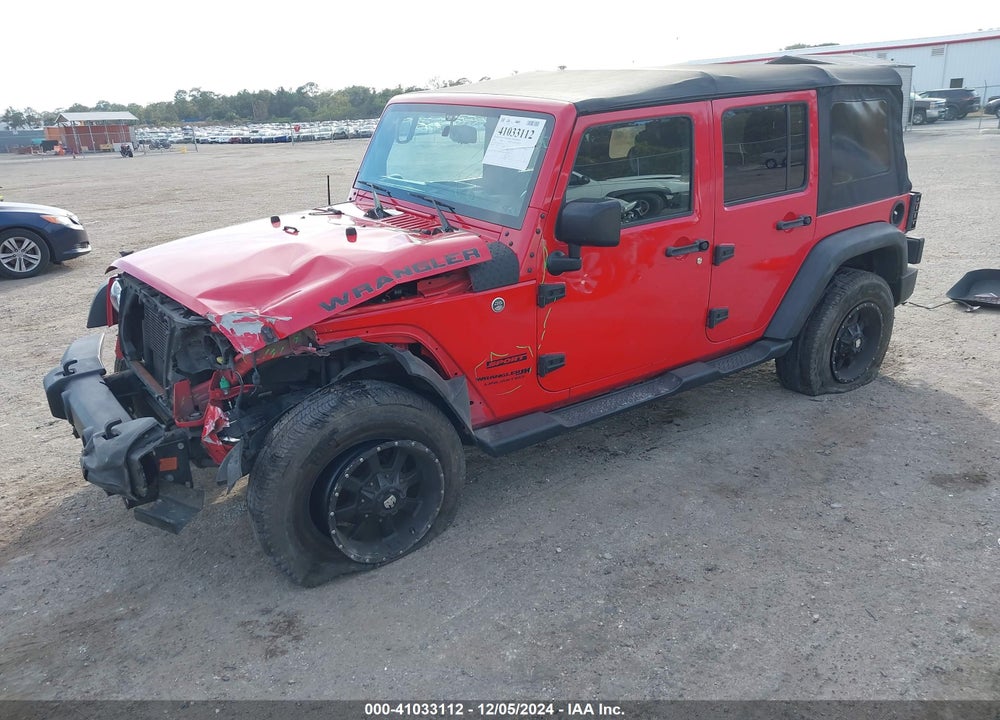 2018 JEEP WRANGLER JK UNLIMITED SPORT S 4X4 VIN: 1C4BJWDG0JL814231