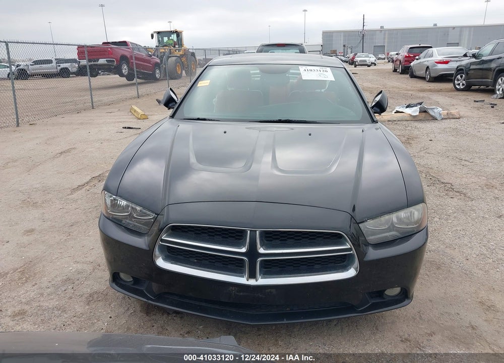 2012 DODGE CHARGER SXT VIN: 2C3CDXHG2CH191050