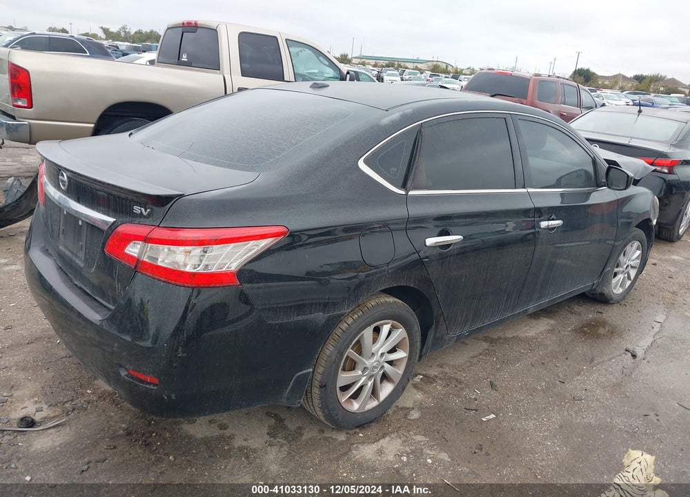 2015 NISSAN SENTRA SV VIN: 3N1AB7APXFY296309