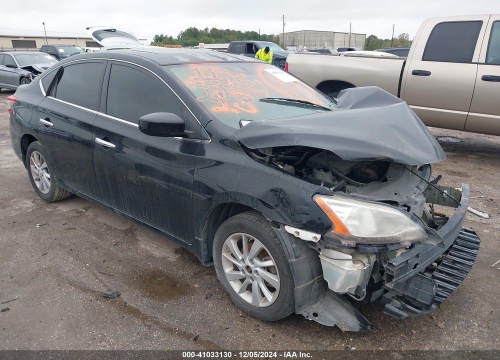 2015 NISSAN SENTRA SV VIN: 3N1AB7APXFY296309