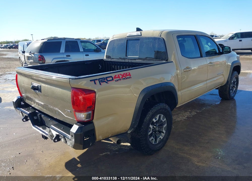 2017 TOYOTA TACOMA TRD OFF ROAD VIN: 5TFCZ5AN2HX066143