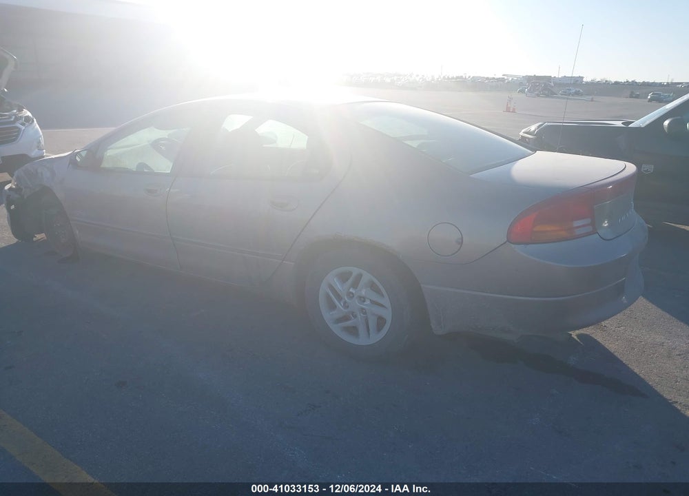 2001 DODGE INTREPID SE VIN: 2B3HD46R31H602233