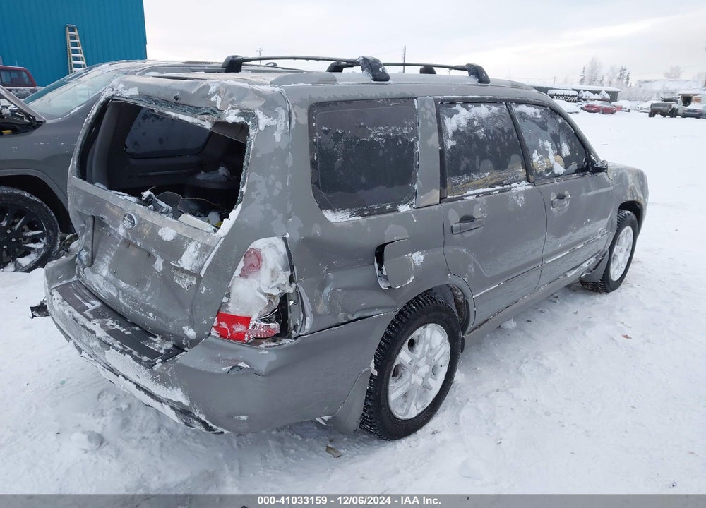 2006 SUBARU FORESTER 2.5XT LIMITED VIN: JF1SG69606H741005