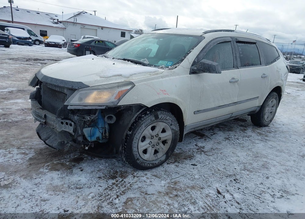 2013 CHEVROLET TRAVERSE LS VIN: 1GNKRFED2DJ121004