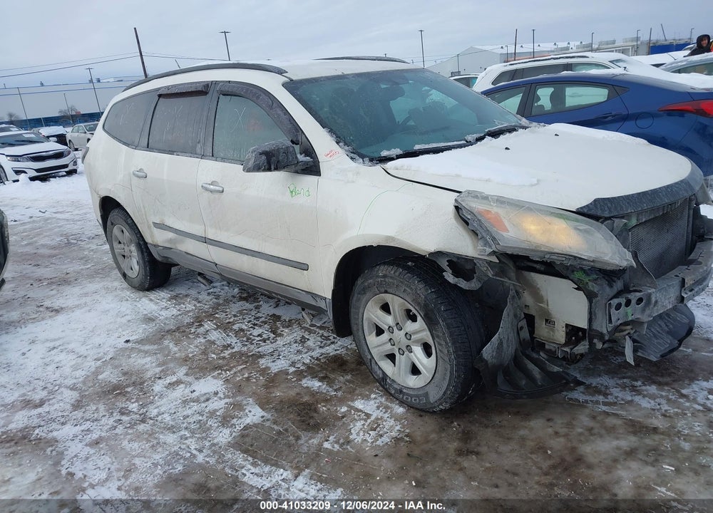 2013 CHEVROLET TRAVERSE LS VIN: 1GNKRFED2DJ121004