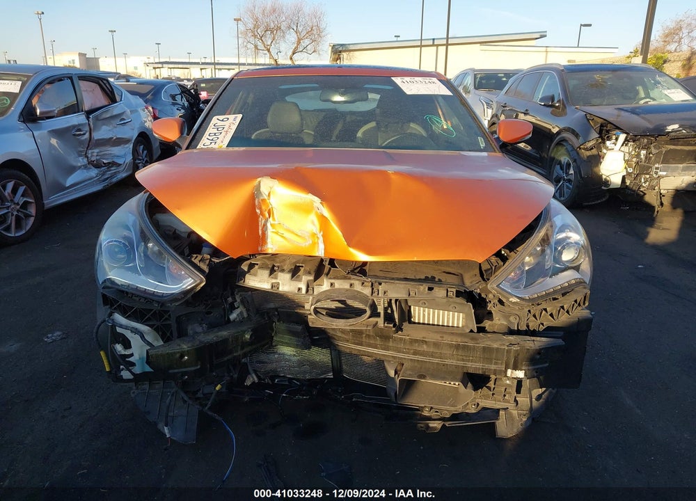 2016 HYUNDAI VELOSTER TURBO VIN: KMHTC6AE2GU300185