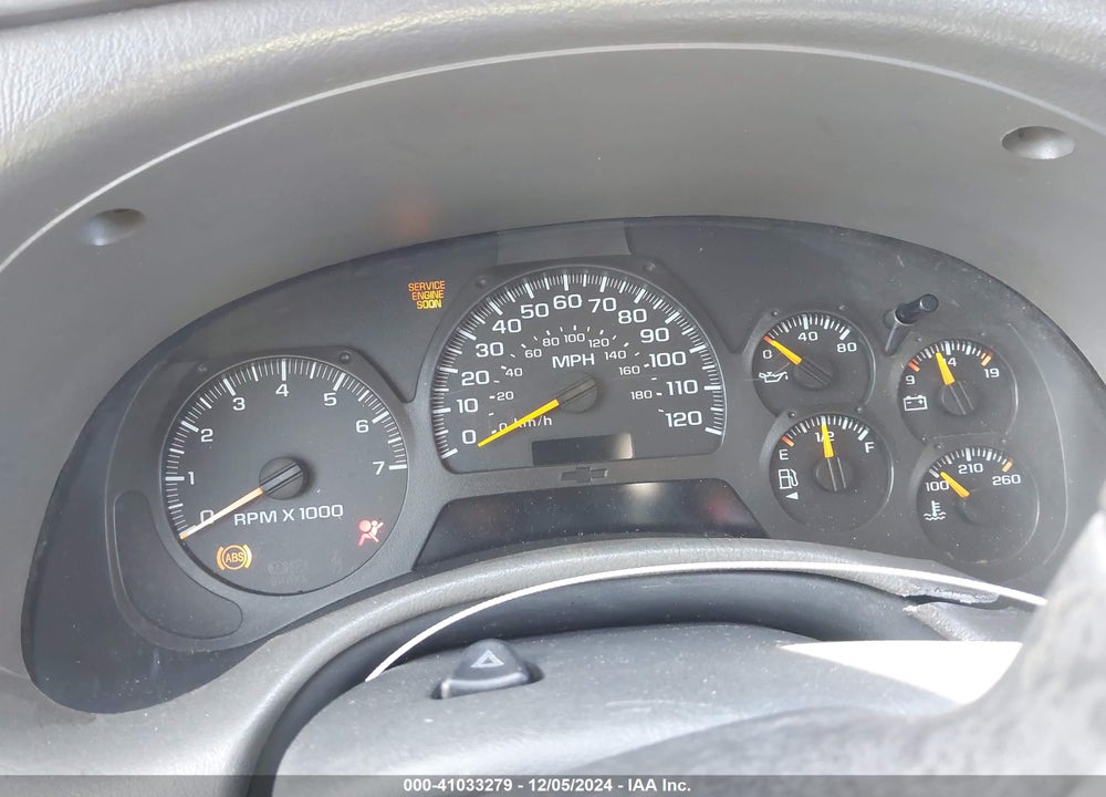 2004 CHEVROLET TRAILBLAZER LS VIN: 1GNDS13S742424002