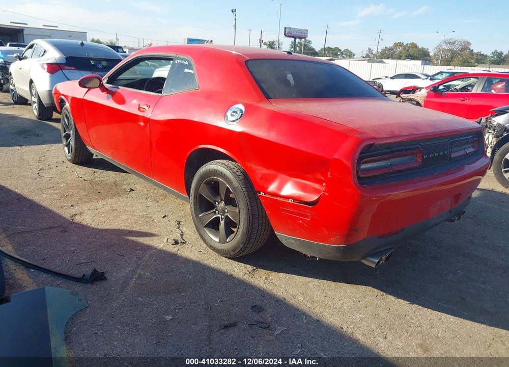 2015 DODGE CHALLENGER SXT VIN: 2C3CDZAG6FH710787