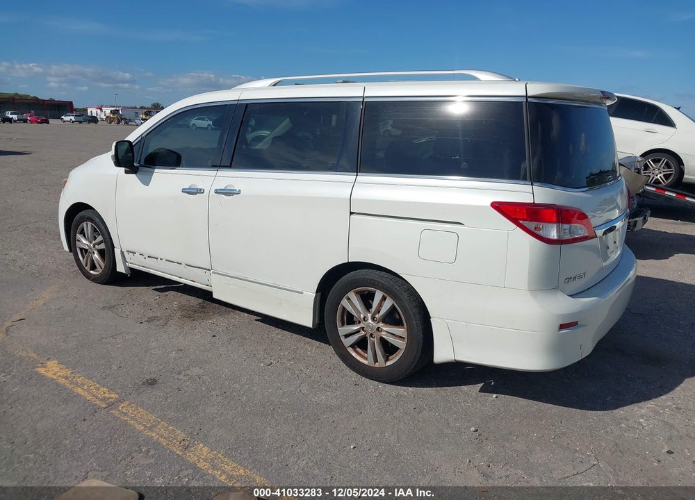 2015 NISSAN QUEST SL VIN: JN8AE2KP1F9123732
