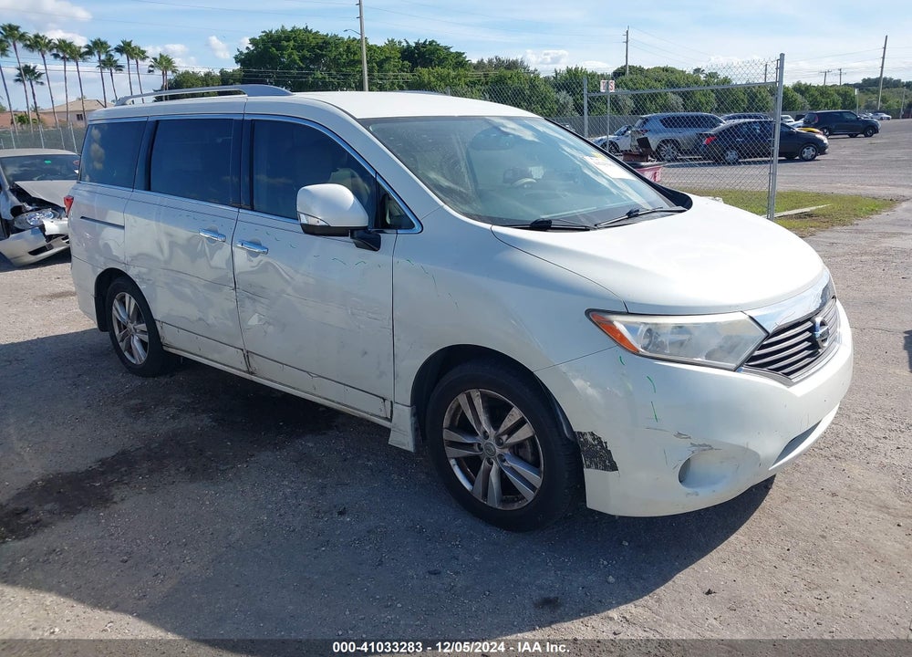 2015 NISSAN QUEST SL VIN: JN8AE2KP1F9123732