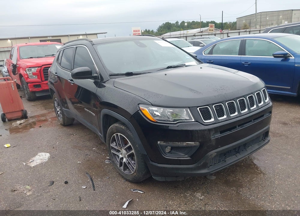 2018 JEEP COMPASS SUN AND WHEEL FWD VIN: 3C4NJCBB0JT503339