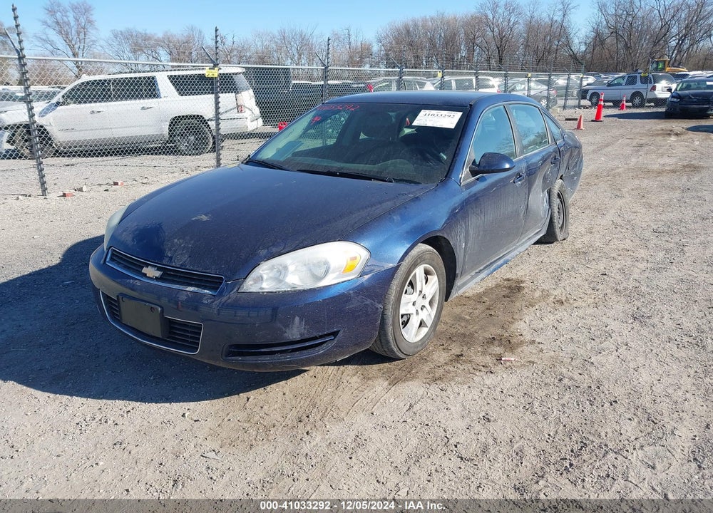 2009 CHEVROLET IMPALA VIN: 2G1WB57K391242302