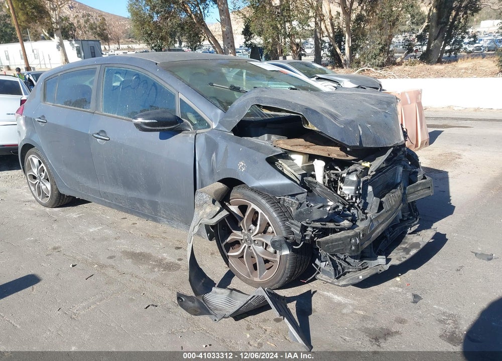 2015 KIA FORTE SX VIN: KNAFZ5A3XF5370824