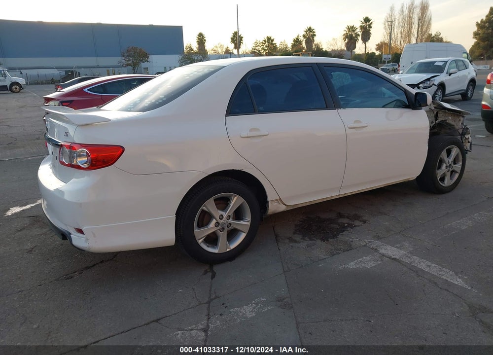 2013 TOYOTA COROLLA S VIN: 5YFBU4EE3DP114210