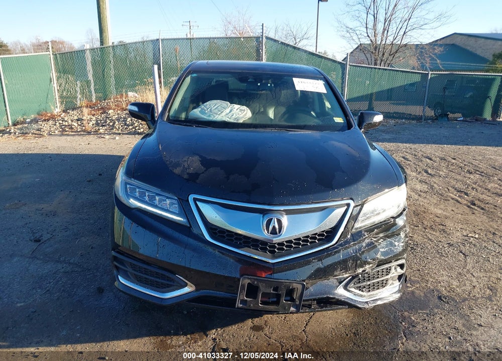 2016 ACURA RDX WATCH PLUS PACKAGE VIN: 5J8TB4H38GL010329