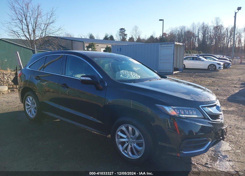 2016 ACURA RDX WATCH PLUS PACKAGE VIN: 5J8TB4H38GL010329